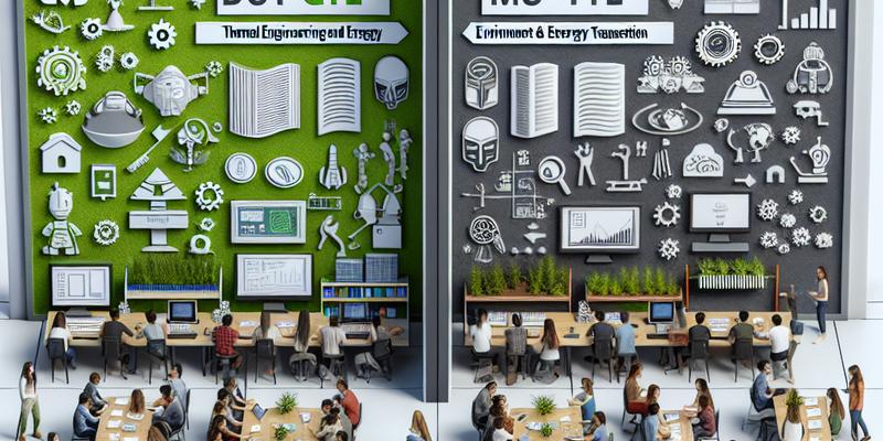 DUT GTE ou BUT MTEE ? Comparaison des Programmes DUT GTE ou BUT MTEE ? Comparaison des Programmes