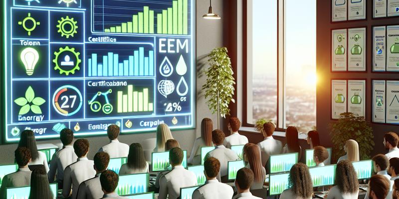 Efficacité Énergétique : Formation et Certifications Efficacité Énergétique : Formation et Certifications